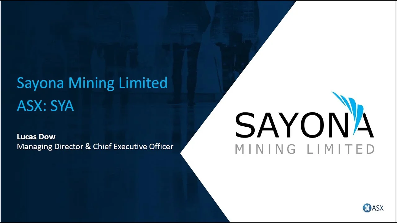 ASX Small and Mid-Cap Conference September 2024 | Sayona Mining Limited (ASX:SYA)